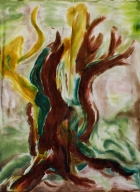 13_Drzewo 2000r jedwab malowany 183x241cm_a